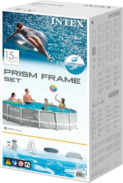 Actual product image Intex Prism Frame Premium Pool Set (457 x 107 cm)