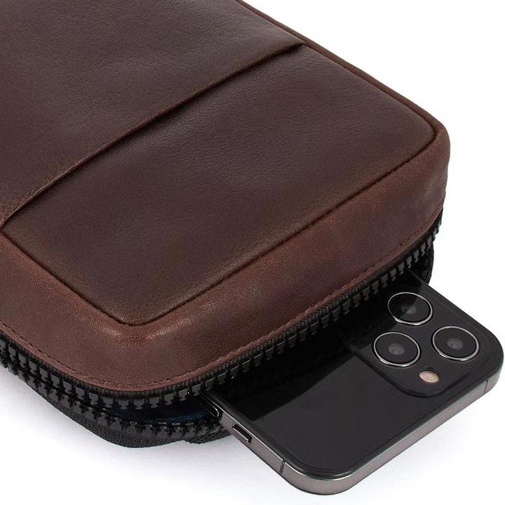 Image du produit Piquadro Harper - Portefeuille pour homme pour smartphone à porter en bandoulière
