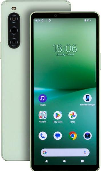 Actual product image Sony Xperia 10 V (128 GB, Say Green, 6.10", SIM + eSIM, 48 Mpx, 5G)