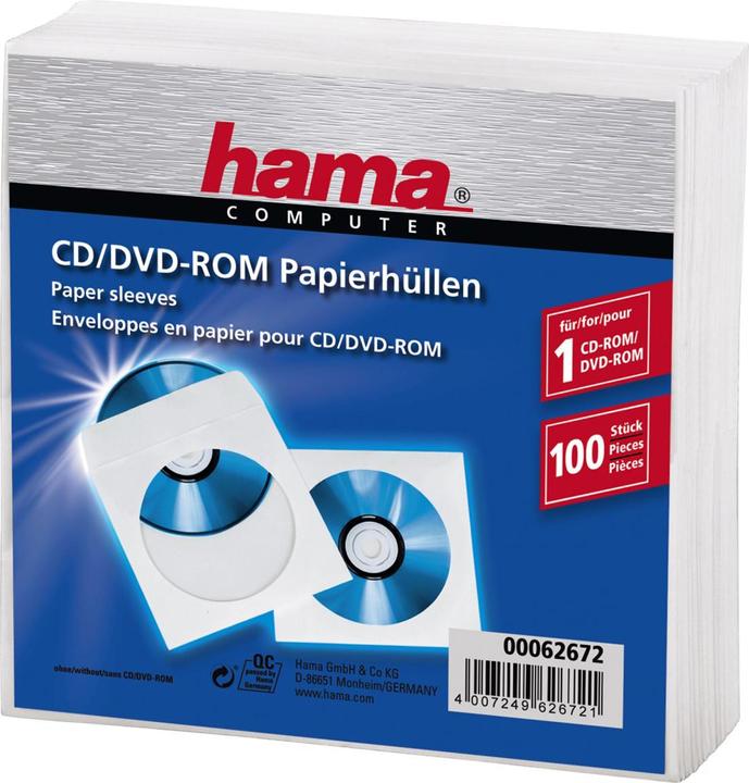Produktbild Hama CD-/DVD-Papierhüllen