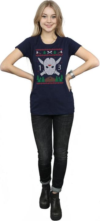 Produktbild Absolute Cult Christmas Fair Isle TShirt (M)