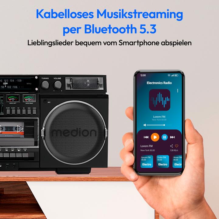 Actual product image Medion LIFE P66538 (DAB+, FM, Bluetooth)