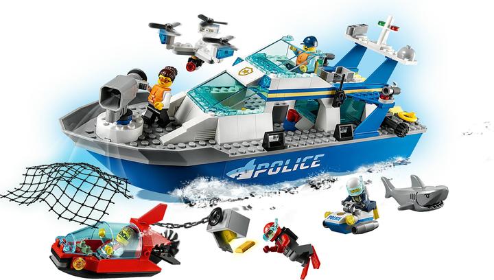 Productafbeelding LEGO Politieboot (60277, LEGO Stad)