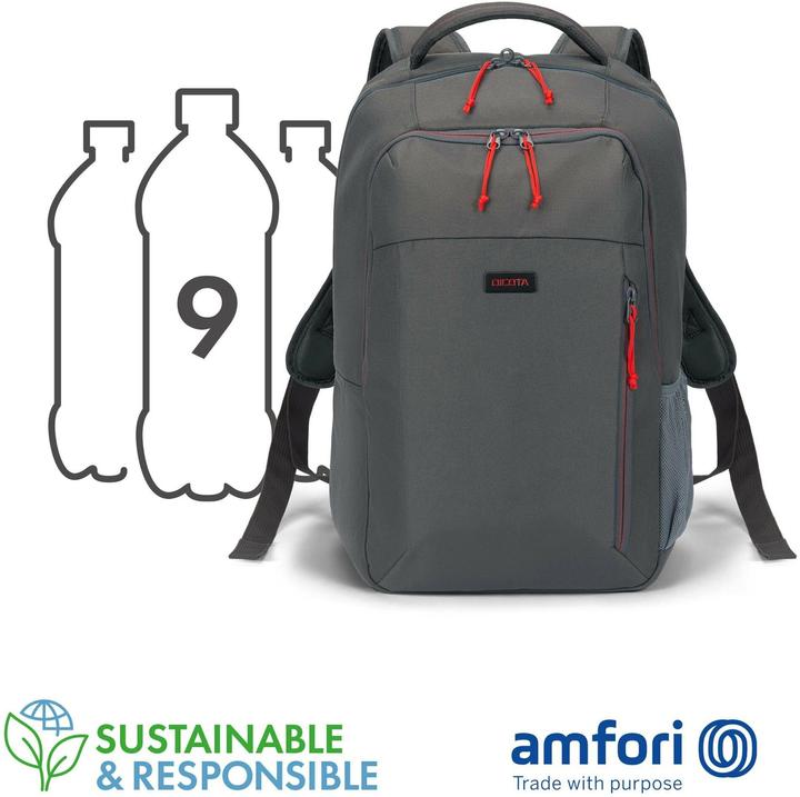 Produktbild Dicota Backpack SPIN II 13-16 Grey (18 l)