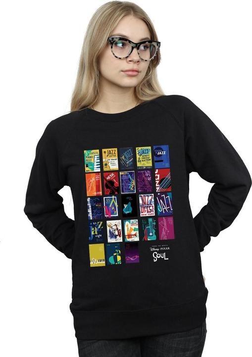 Actual product image Disney Womens/Ladies Soul Jazz Poster Wall Sweatshirt (XL)