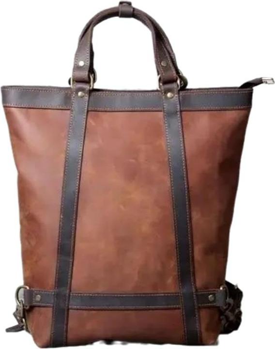 Only-Bags.Store Handmade Leather Backpack, Leather Bag Tote