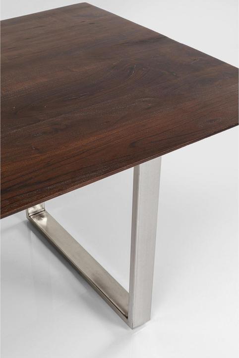 Produktbild Kare Design Tisch Symphony Walnut Chrom 180x90cm