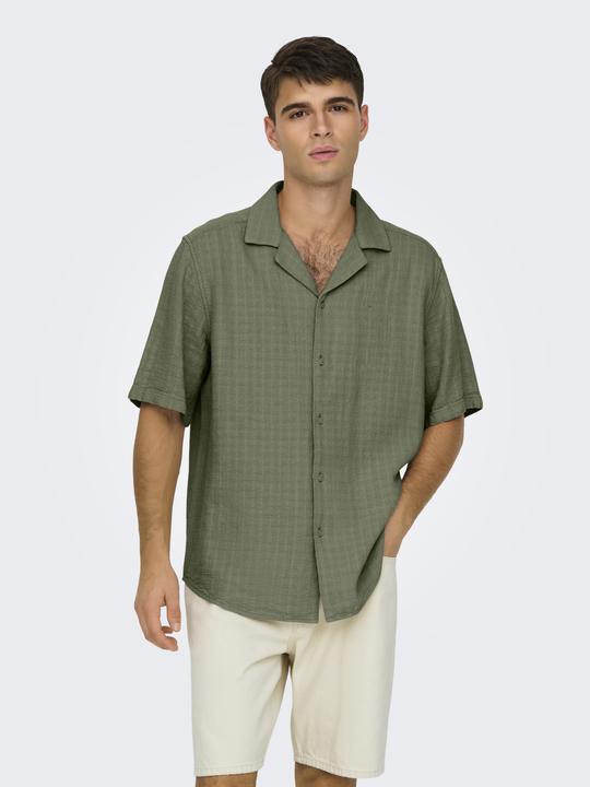 Produktbild Only & Sons Onslatham Rlxss Resort Linen Struc 0257 (XL)
