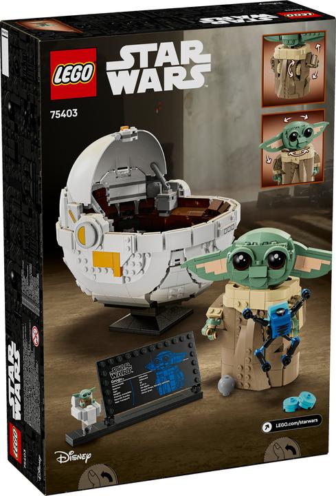 Immagine prodotto LEGO Grogu in seiner Repulsorwiege (75403, LEGO Star Wars)