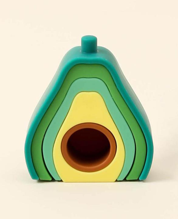 Actual product image Esmée Plug toy avocado