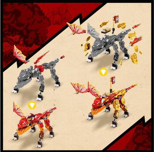 Produktbild LEGO Kais Feuerdrache EVO (71762, LEGO Ninjago)