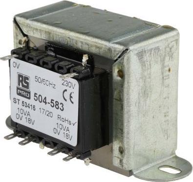Produktbild Rs Pro Transformator 20VA 2x18V Chassismontage