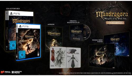 Actual product image Knights Peak Mandragora: Whispers of the Witch Tree - Collectors Edition (PS5, DE)