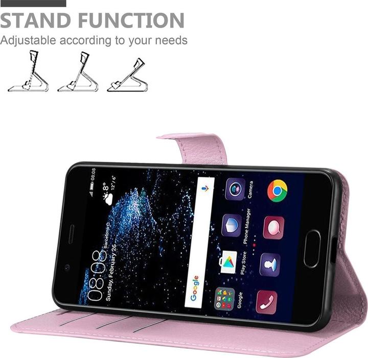 Actual product image Cadorabo Book with stand function cover (Haier P10)