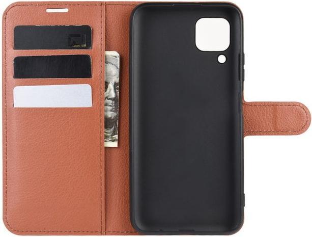 Produktbild MU Classic Litchi Leder Bookcover Series (Huawei P40 Lite)