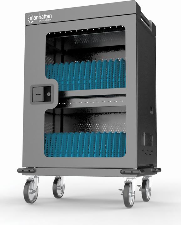 Produktbild Manhattan 32-Port USB-C Ladeschrank auf Rollen 576 W