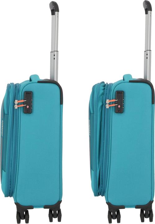 Actual product image American Tourister Case & Trolley Pulsonic Spinner 55 EXP (35 l, Hand luggage (up to 50 litres))
