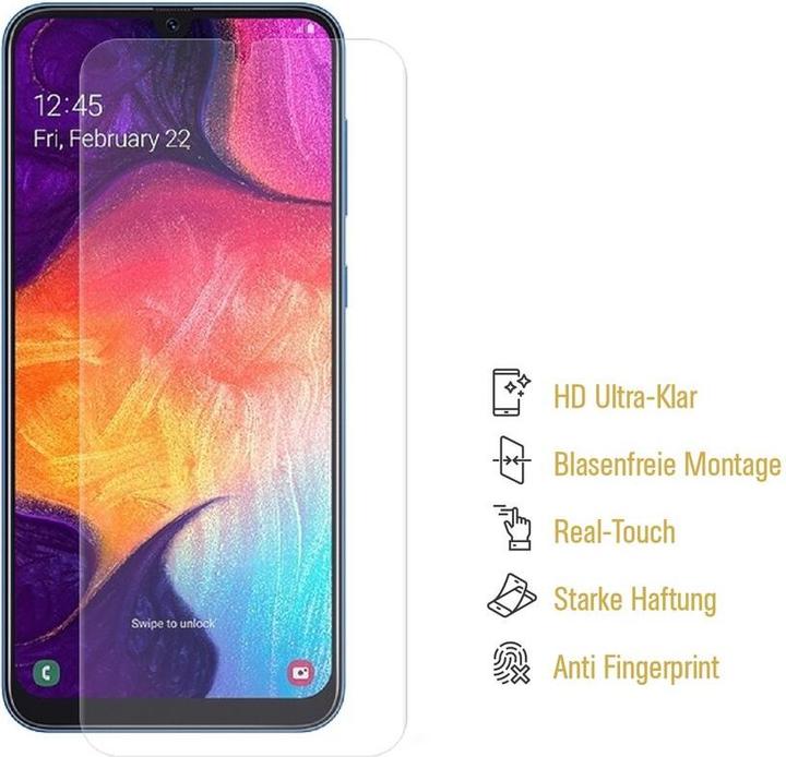 Actual product image Protectorking 6x Premium screen protector 3D CLEAR (6 Piece, Samsung Galaxy A40)