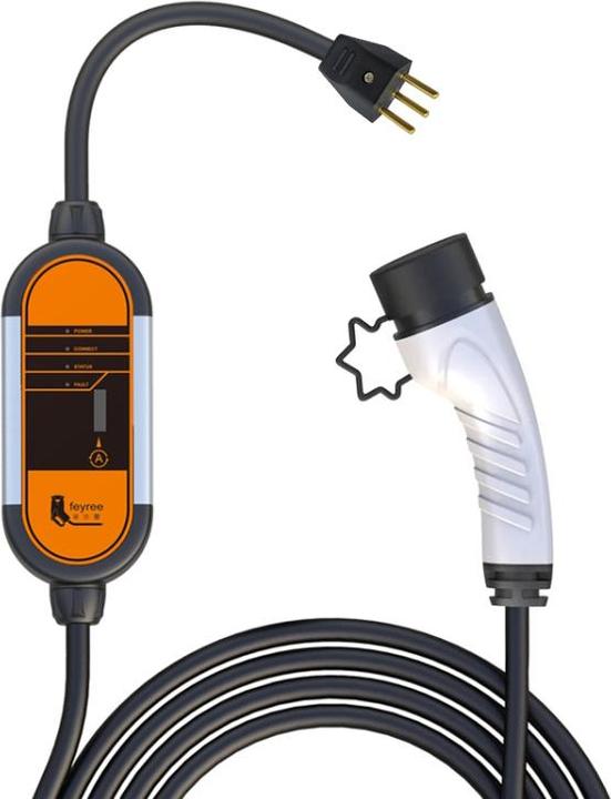 Feyree Ladekabel Ladestation Typ 2 (8 / 10A - 230V) - AM-Electrics / Elektroauto (Typ 2, 10 A)
