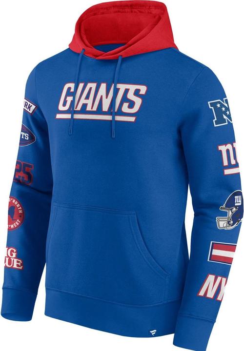 Actual product image Fanatics New York Giants NFL Sleeve Prints Hoody - L (L)
