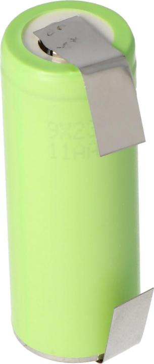 Actual product image Panasonic NCR18500A battery (solder tag U) (18500, 2040 mAh)