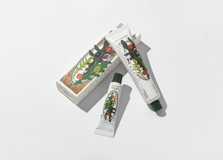 Actual product image Toosty Rocket toothpaste