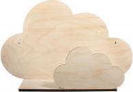 Actual product image Rayher Wooden kit shelf cloud, FSCMixCred, natural, 1 p