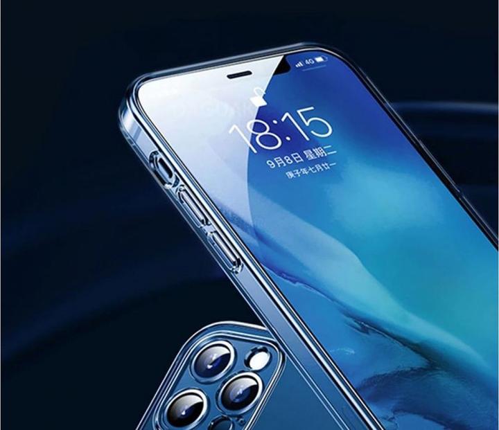 Actual product image Screenguard iPhone 12 Pro Max Rubber Case Camera Protector Case (Apple iPhone 12 Pro Max)