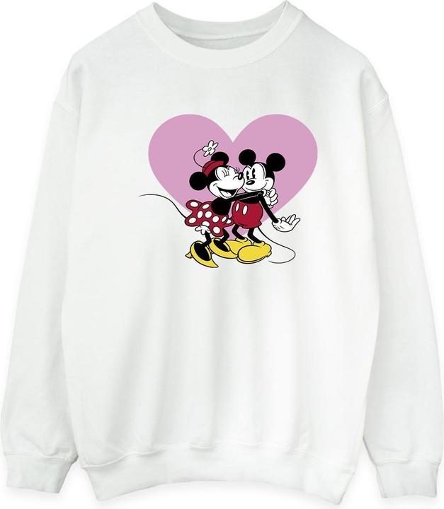 Actual product image Disney Mens Mickey Mouse Love Languages Sweatshirt (XL)