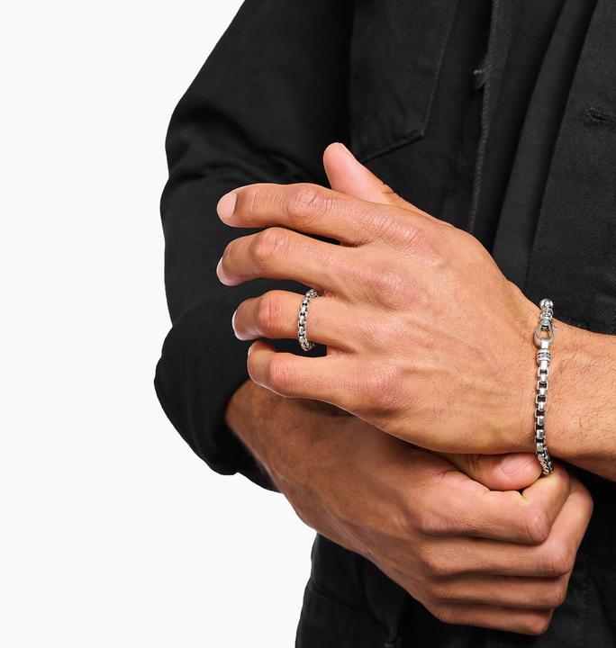 Immagine prodotto Thomas Sabo Ring Box Chain Silber (58, 925 Argento)