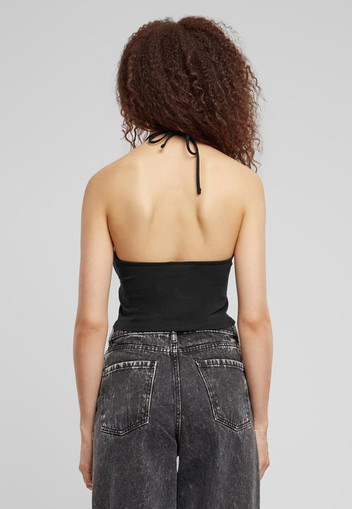 Actual product image Urban Classics Ladies Cropped Neckholder Top 2-Pack (XL)