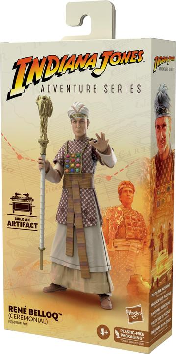 Actual product image Hasbro Indiana Jones René Belloq, Toy figure, Movie & TV series, 114 g