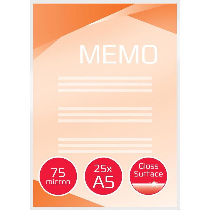 Produktbild GBC DOCUMENT POUCH - Heisslaminier-Folientaschen (A5, 25 Stück, 75 µm)