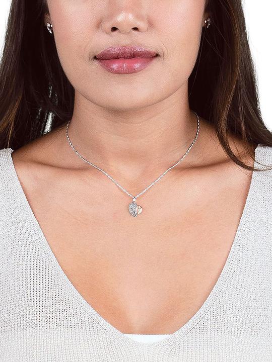 Image du produit Engelsrufer Collier Aile de coeur (Argent 925, 44 cm)