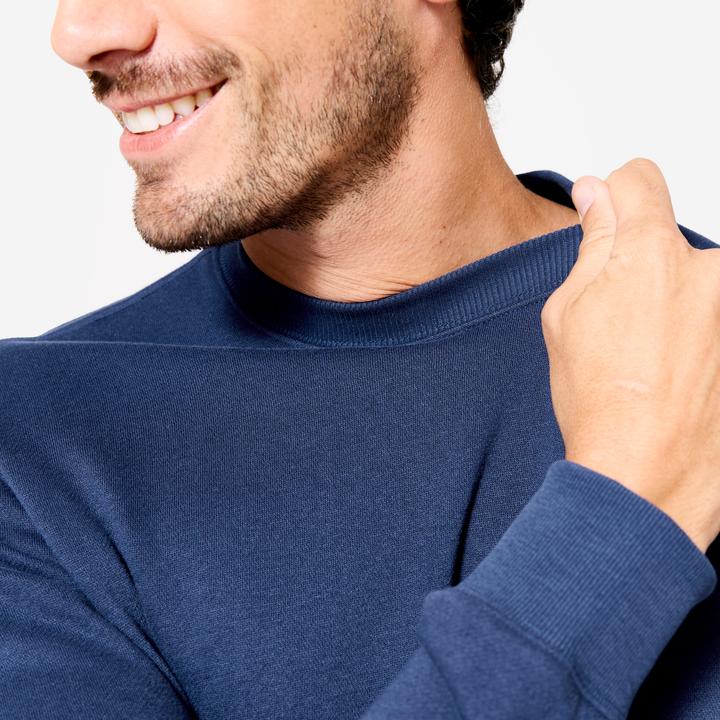 Produktbild Domyos Sweatshirt Herren warm Baumwolle - dunkelblau (S)
