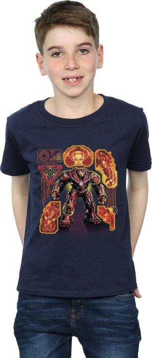 Immagine prodotto Avengers Infinity War Hulkbuster Blueprint Maglietta Ragazzi (152, 158)