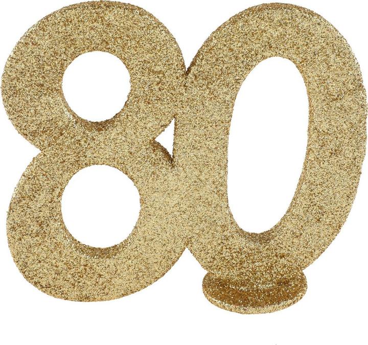 Actual product image Santex Chiffre Age Or - 80 Ans