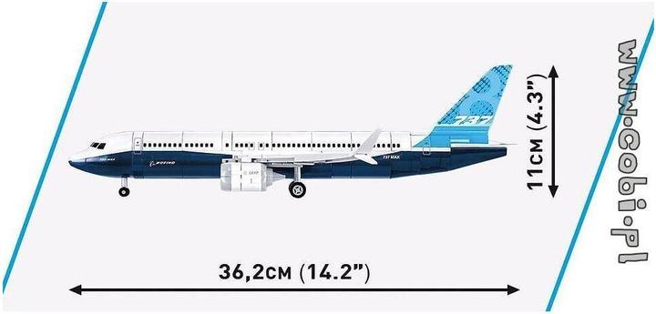 Actual product image Cobi Boeing 737-8 / 340 pcs.