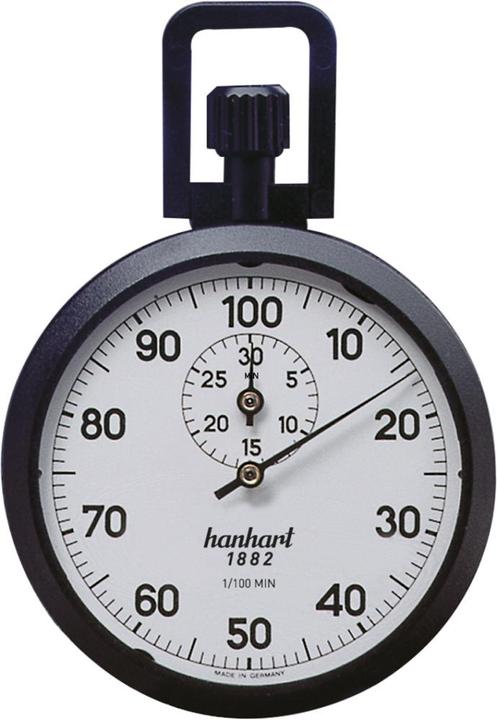 Hanhart Chronomètre 1/100 min. 30 sec. industrie mécanique