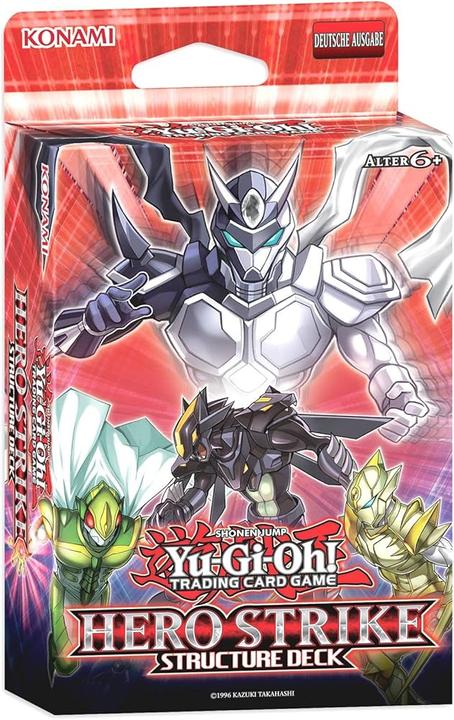 Actual product image Yu-Gi-Oh Structure Deck: HERO Strike - 1st Edition -! - EN (German, Deck)