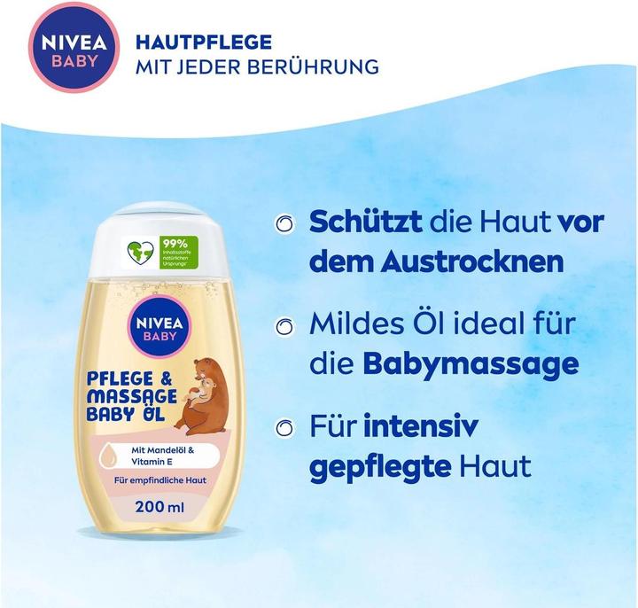 Immagine prodotto NIVEA Cura e massaggio dell'olio per bambini