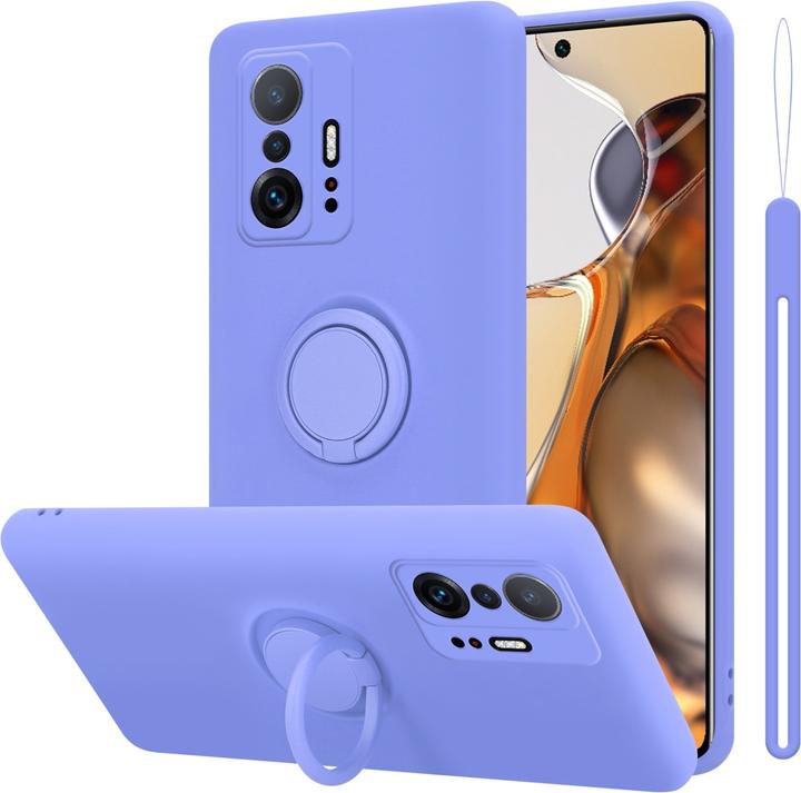Produktbild Cadorabo TPU Liquid Ring Silicone Case Hülle für Xiaomi 11T / 11T PRO (Xiaomi 11T)