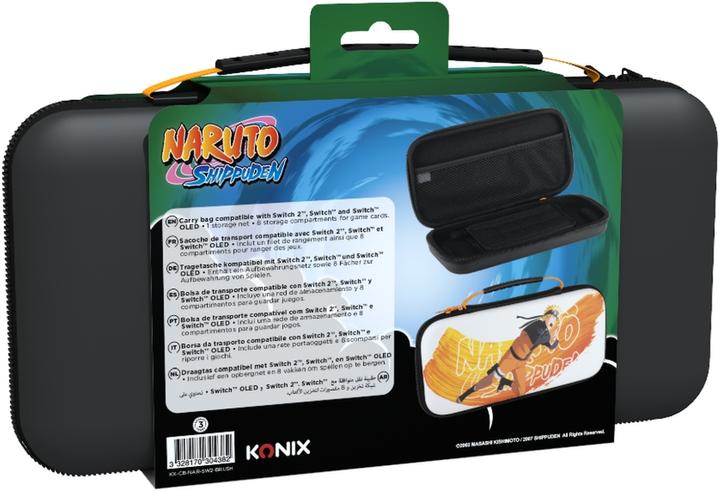 Image du produit Konix Sac de transport Naruto Shippuden Pro (Switch, Switch OLED)