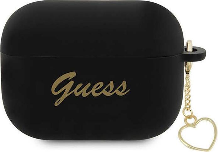 Image du produit Guess 4G Charms Coeur étui en silicone pour Apple Airpods Pro 2 - noir (Sac pour écouteurs)