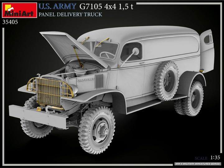 Produktbild 1:35 US 4x4 G7105 1,5to Lieferwagen