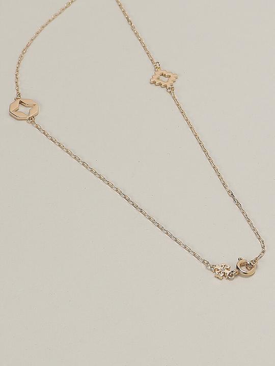 Produktbild Tory Burch Halskette KIRA CLOVER LONG NECKLACE