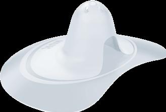 Image du produit NUK Protège-mamelons pour mamelons sensibles, taille S, 2 pièces, boîte de protection incluse (S)