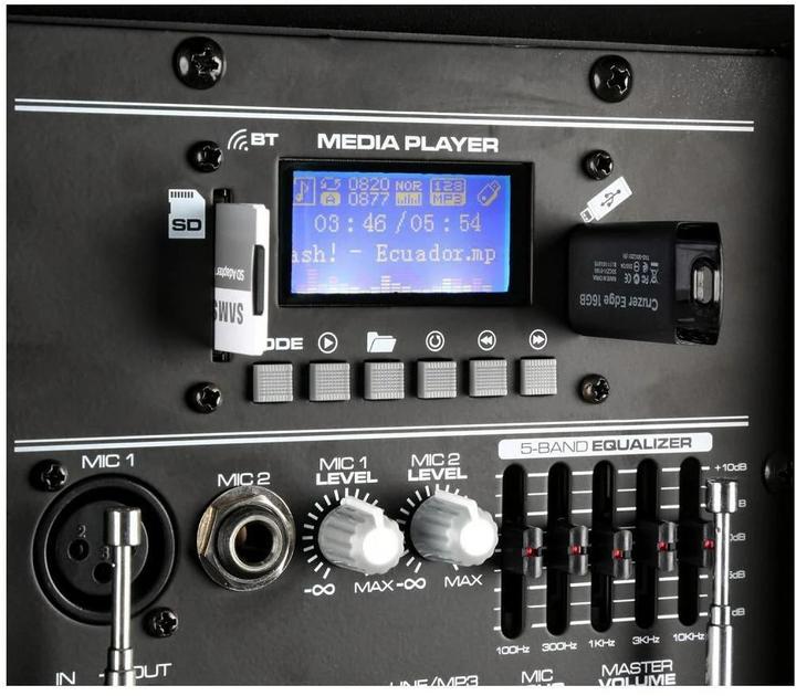 Actual product image Vonyx AP1200PA (Active, 1x 600 W)