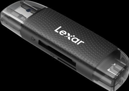 Image du produit Lexar Dual-Slot USB-A/C Reader (Type B)
