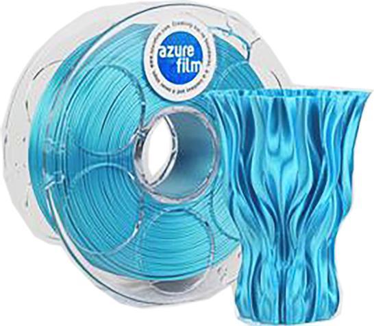 Actual product image AzureFilm Filament (PLA, 1.75 mm, 1000 g, Blue)